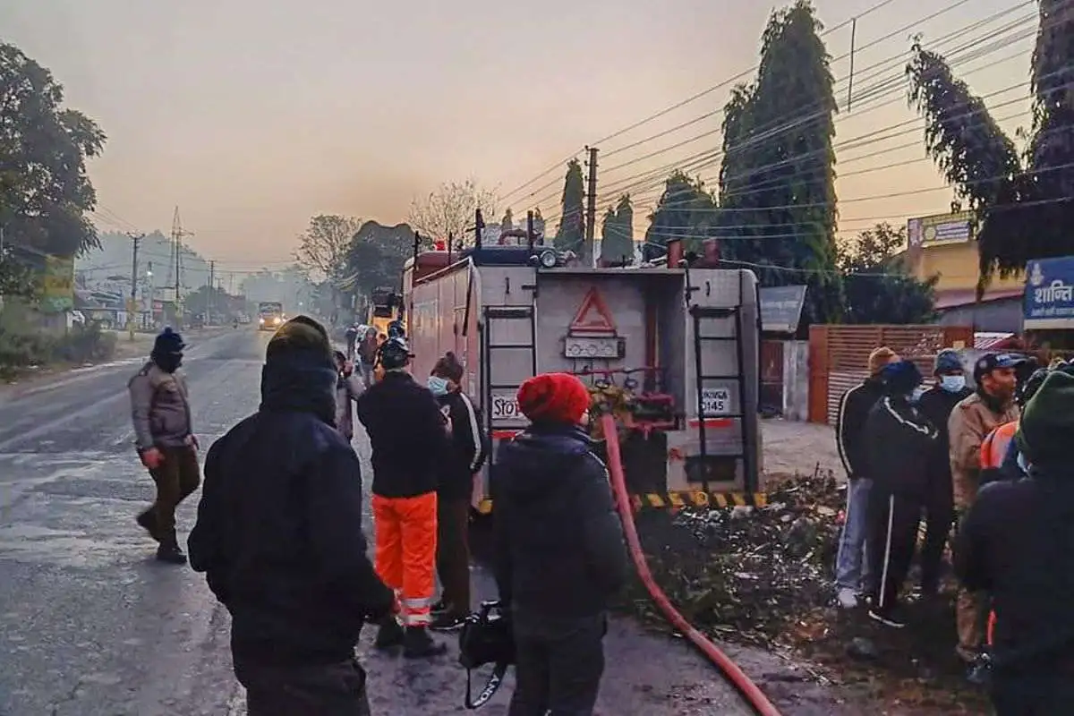 chlorine gas leak in dehradun