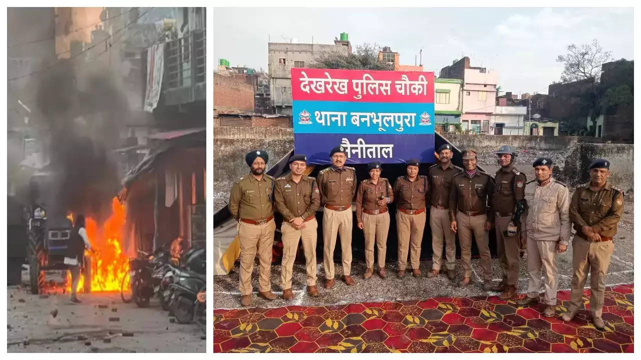 New Police Chowki Inaugurated at Site of Haldwani Violence, Named ‘Police Ka Bageecha’