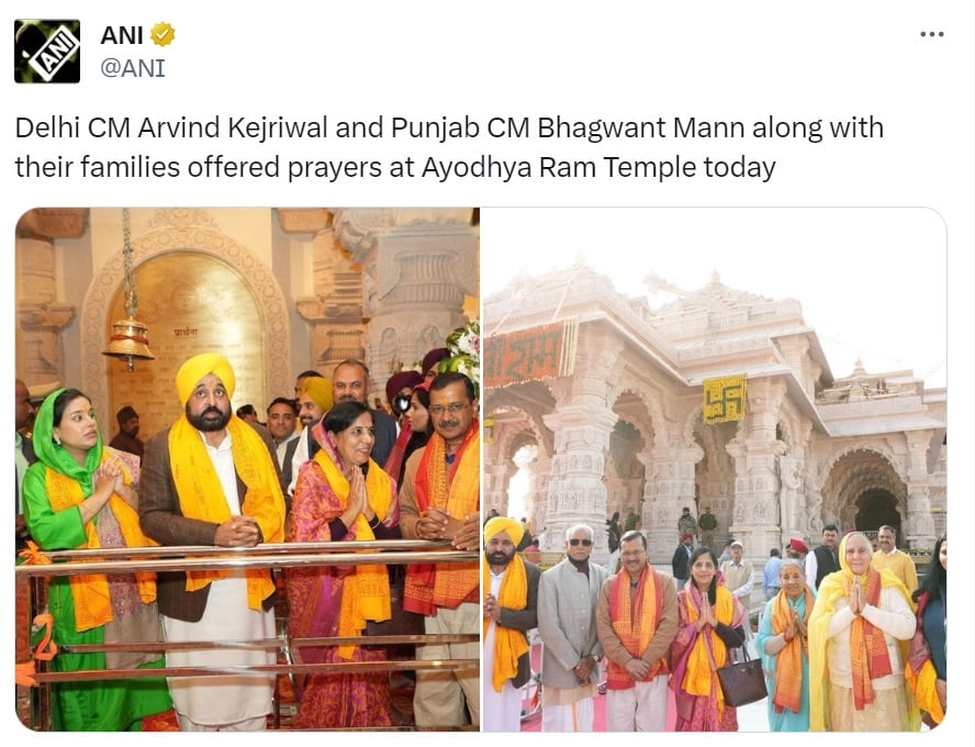 Arvind Kejriwal ‘s Ram Temple Tour: From Myth to Mandir, A Tale of his Two Faces