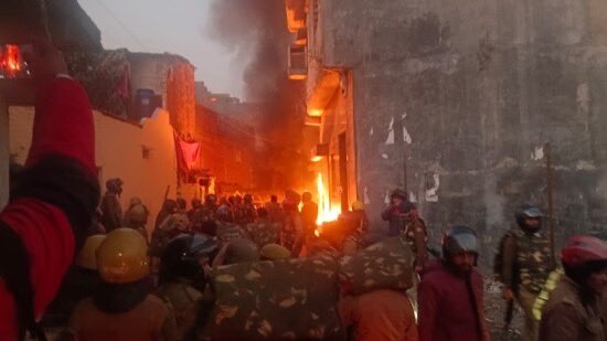Communal Tension Erupts in Haldwani After Illegal Madrasa Demolition