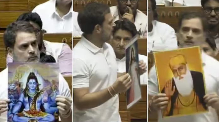 "those who call themselves Hindu only talk about violence, hatred, untruth…” says Rahul Gandhi in Lok Sabha