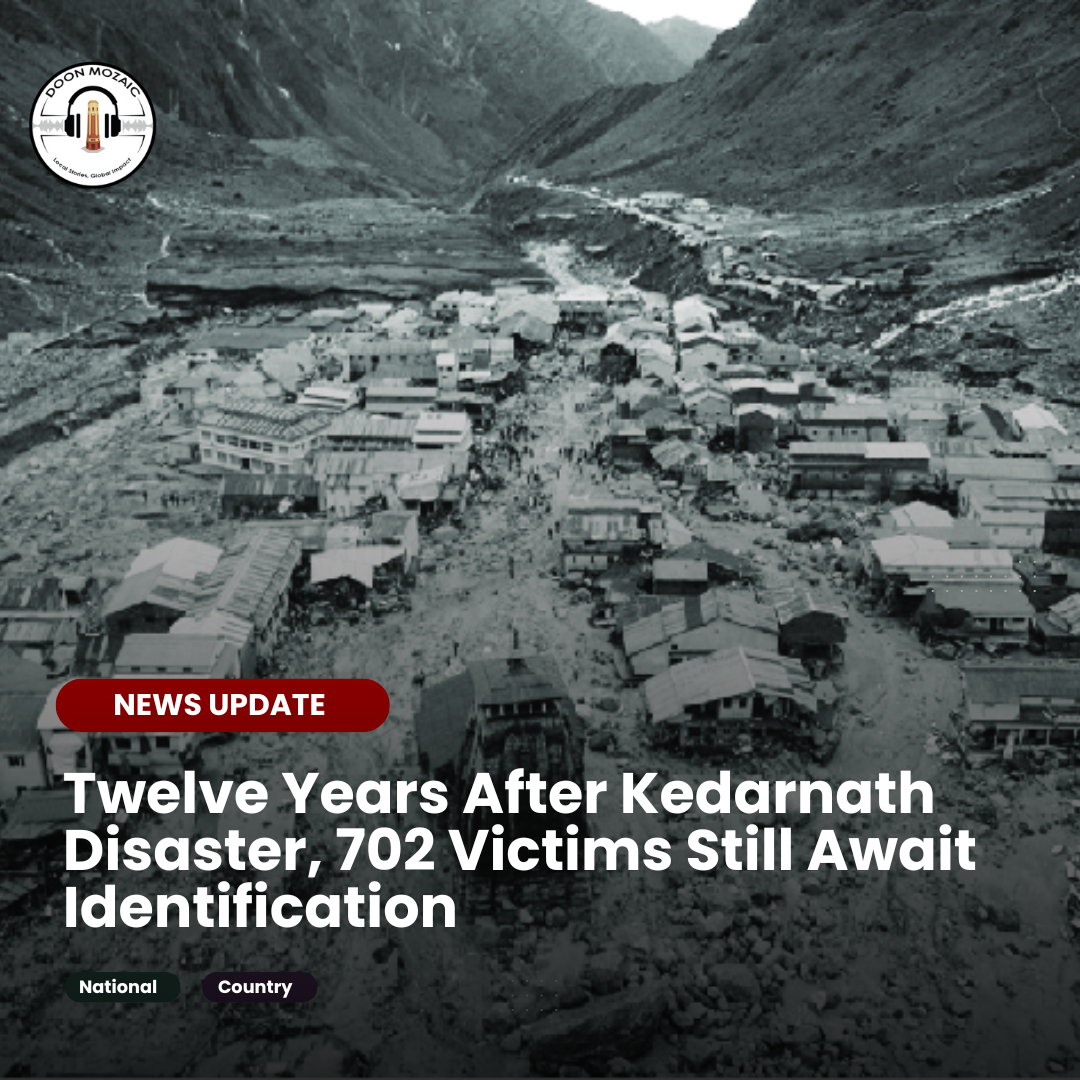 Twelve Years After Kedarnath Disaster, 702 Victims Still Await Identification