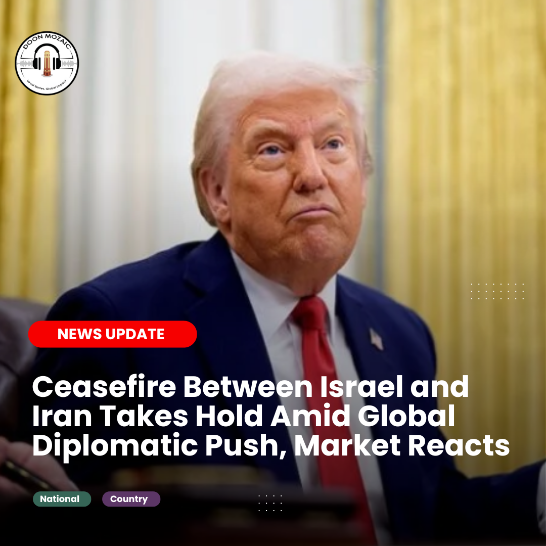 Ceasefire Between Israel and Iran Takes Hold Amid Global Diplomatic Push, Market Reaction