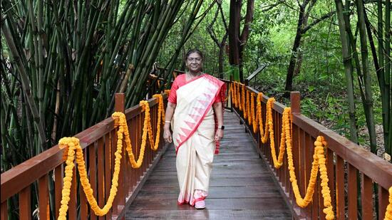 President Draupadi Murmu Inaugurates Rashtrapati Tapovan, Niketan on 67th Birthday in Uttarakhand
